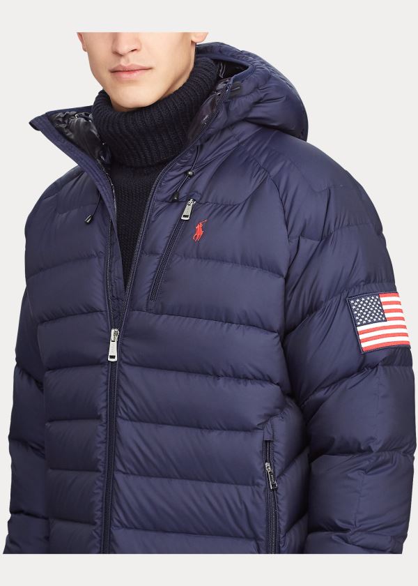 Polo ralph lauren glacier heated down jacket best sale